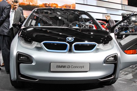 BMW i3 - 2011 - вид спереди