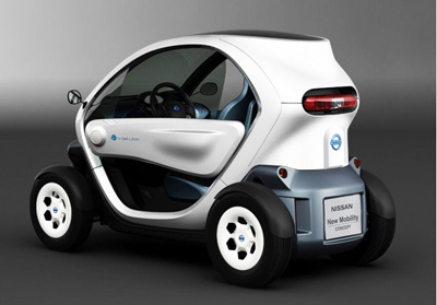 Nissan New Mobility Concept - вид сзади
